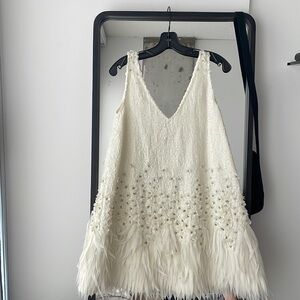 NWOT Not So Serious Sequin Dress via Anthropologie